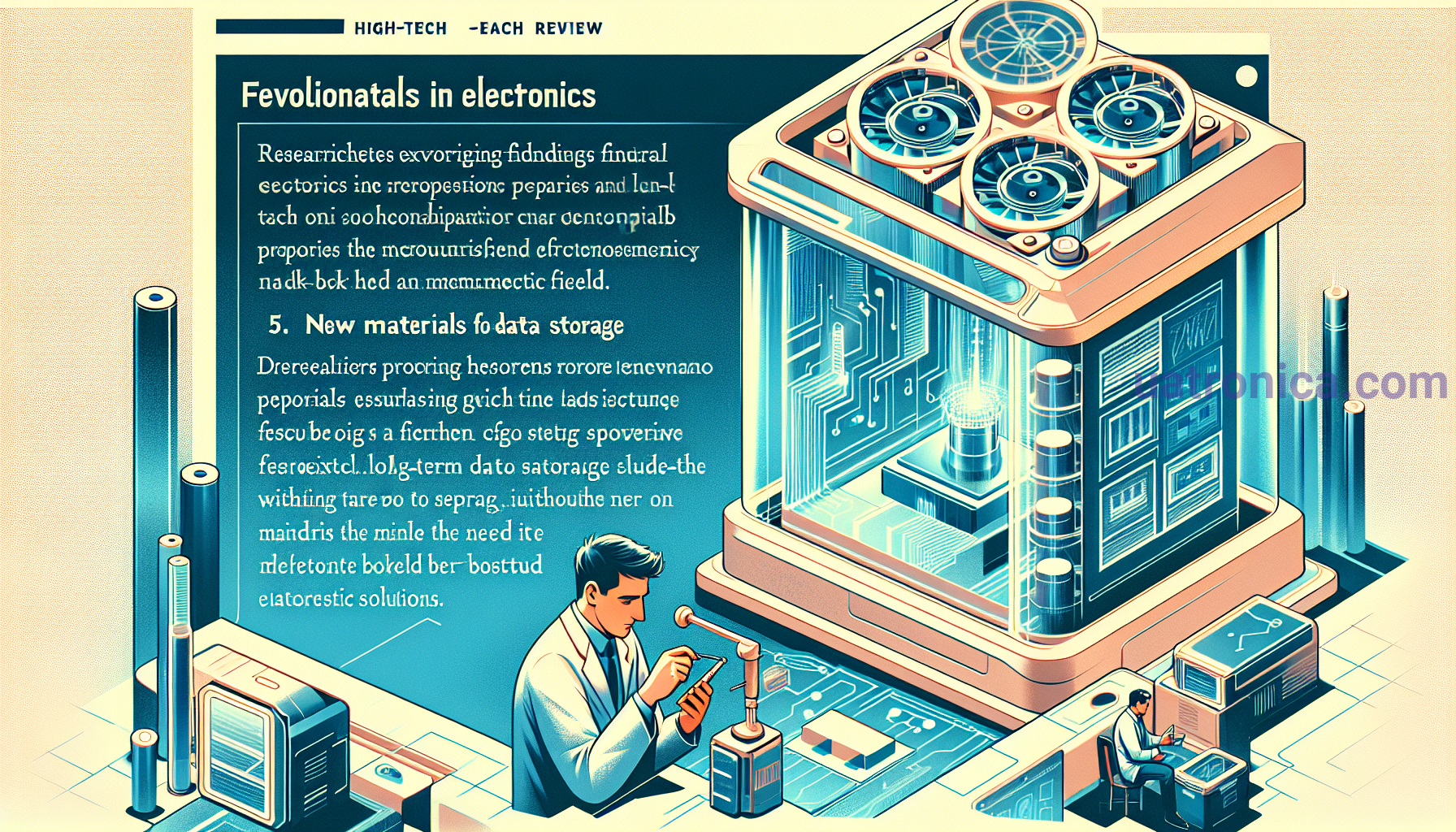 Illustration for section: 5. Нові матеріали для зберігання даних Зі зростанням об - електронні знахідки технологічні розробки