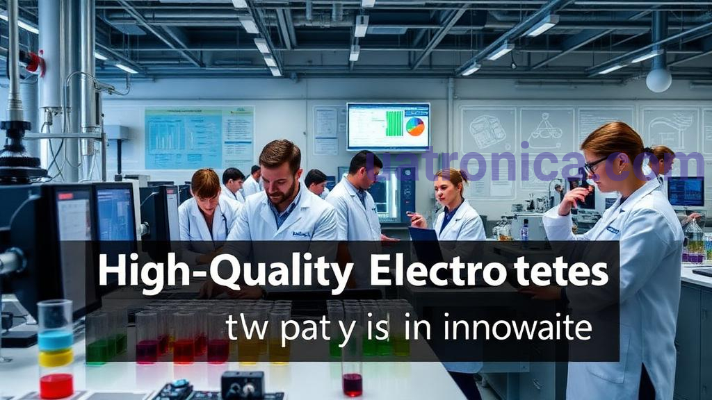 Illustration for section: Високоякісні електроліти - конденсатори нового покоління