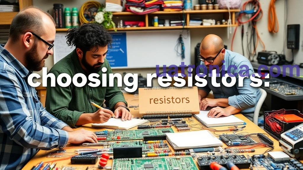 Choosing resistors for projects